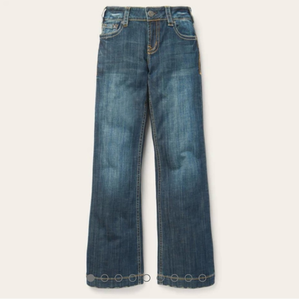 NWT Stetson Blue Flare Wide Leg Jeans